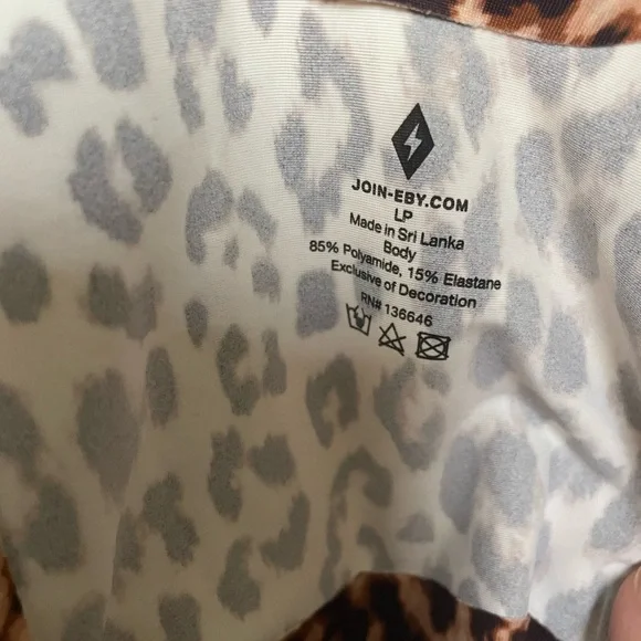 EBY Leopard Print Bralette - Picture 2 of 2